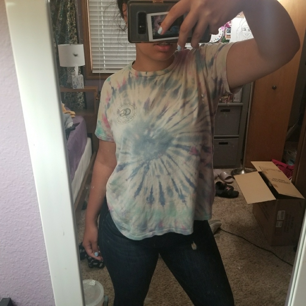 Obey tie dye
